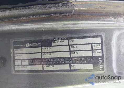 1984 Dodge D-Series D150 из США, поврежденный, VIN 1B7GD14W7ES256560